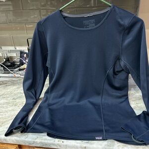 Patagonia Men S Capilene  Mid weight Ski Baselayer  Long Sleeve  Outdoors/Hiking